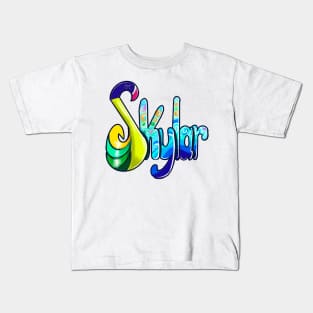 Top 10 best personalized gifts for girls Name Skylar Kids T-Shirt